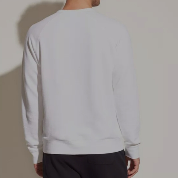 New Vince French Terry Sweatshirt - Crewneck in white - Picture 2 of 8